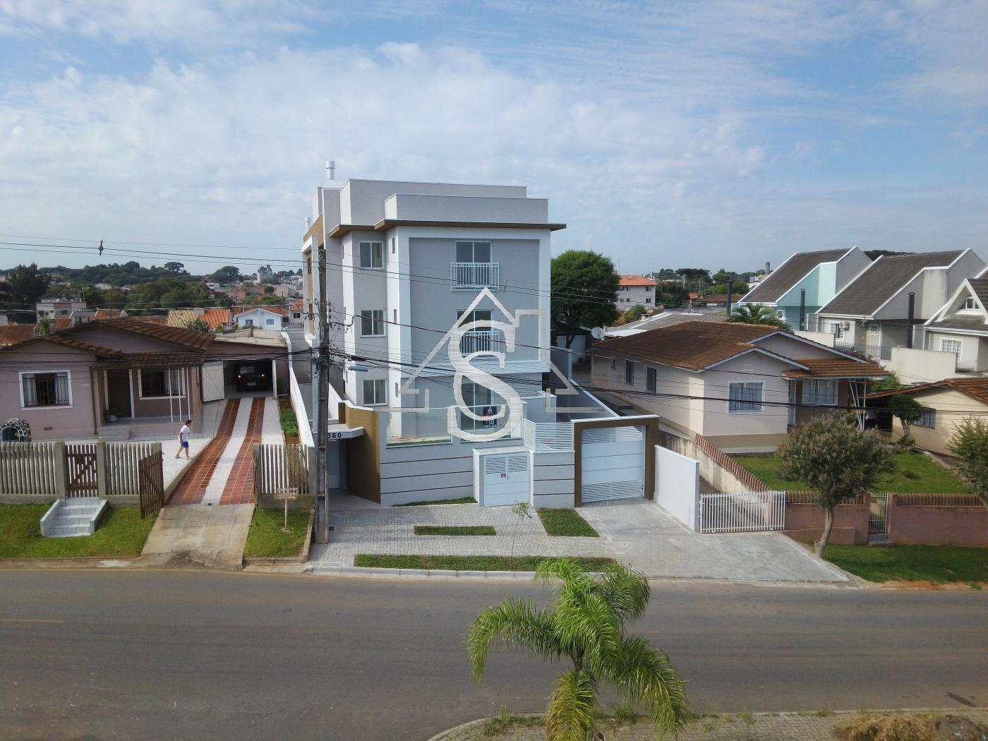 Apartamento para Venda, em So Jos dos Pinhais, bairro Santo Antnio, 3 dormitrios, 1 banheiro, 1 sute, 1 vaga